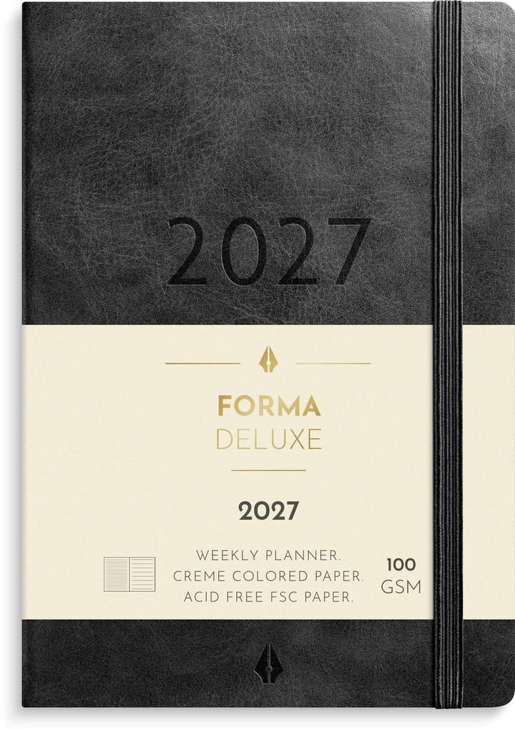 Liten Veckokalender Forma Deluxe 2027 Burde