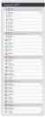 Liten Bordskalender Elegant 2027 Burde