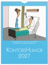 Väggkalender 2027 Kontorshumor Burde