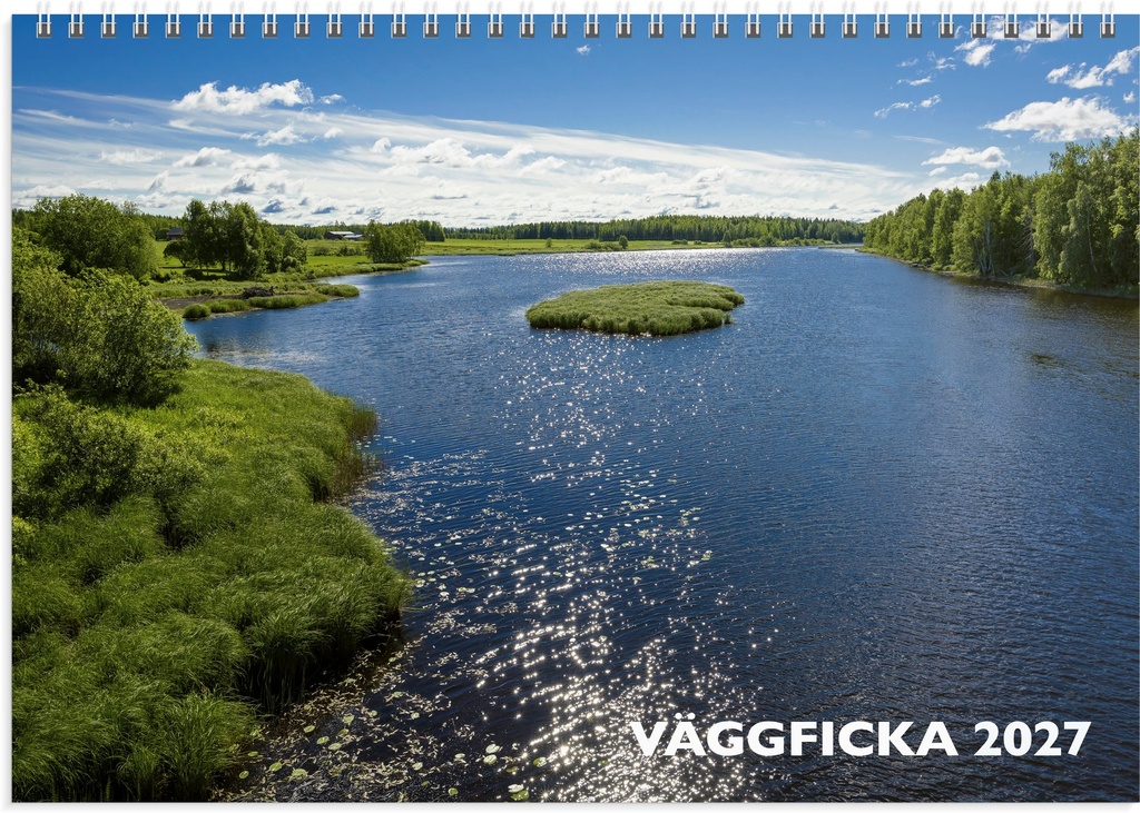 Väggkalender 2027 Väggficka Burde