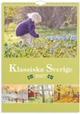Väggkalender 2027 Klassiska Sverige Burde