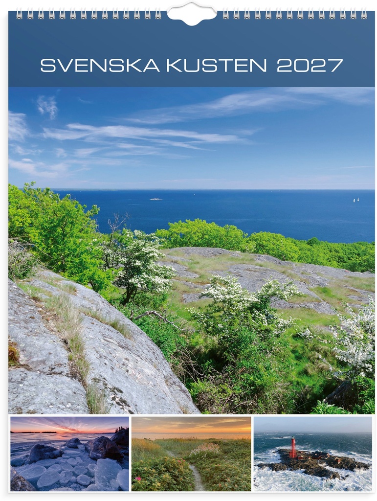 Väggkalender Svenska kusten 2027 Burde