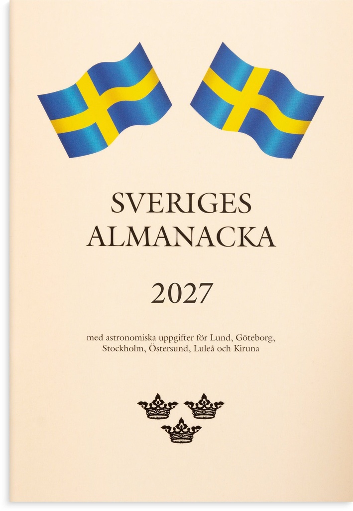 Sveriges Almanacka 2027 Burde