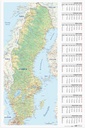 Väggblad 2027 Sverigekarta Burde