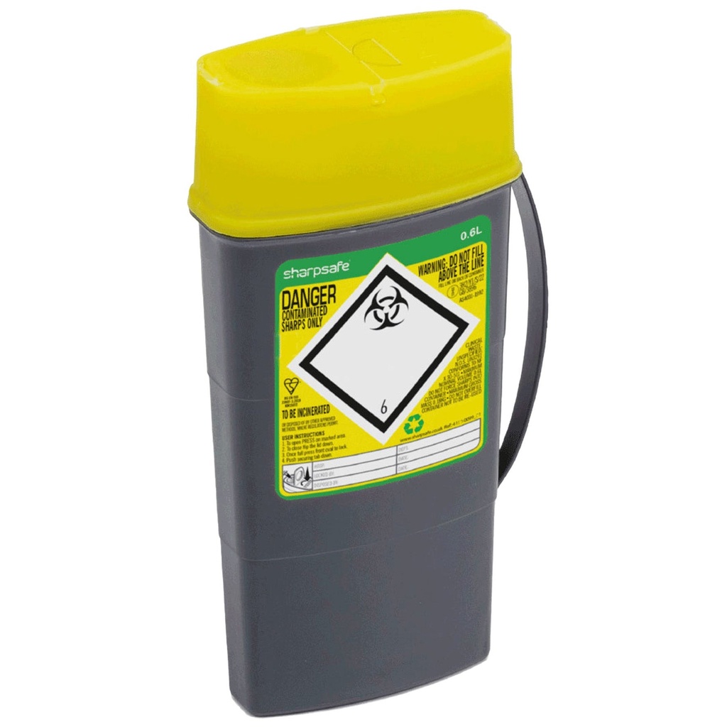 Kanylburk Sharpsafe 600 ml