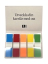 Indexmarkör Z-PET (5 olika färger) i mjukomslag med foliepräglad logo 100st/fp 