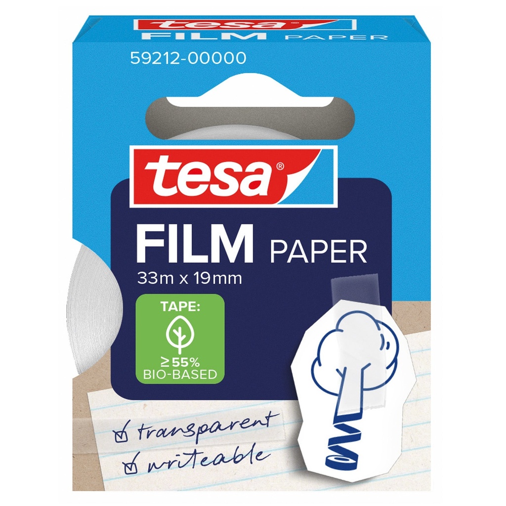 Tejp Tesa Film Papper 19mmx33m