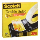 Tejp 3M 665 dubbelhäftande 33 m x 12 mm