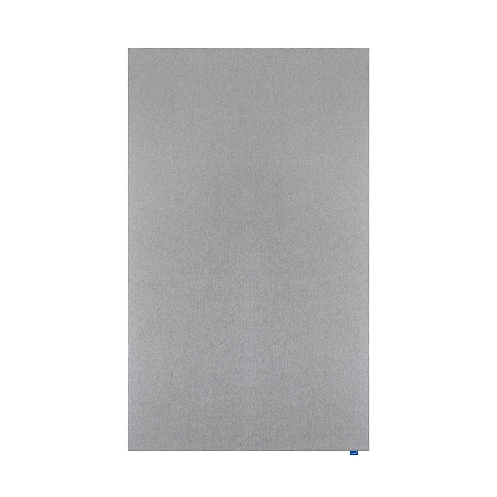 Akustisk anslagstavla Legamaster Wall-Up 200x120 cm grå