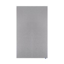 Akustisk anslagstavla Legamaster Wall-Up 200x120 cm grå