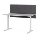 Bordsskärm Selma 1400 x 650 mm Mörkgrå