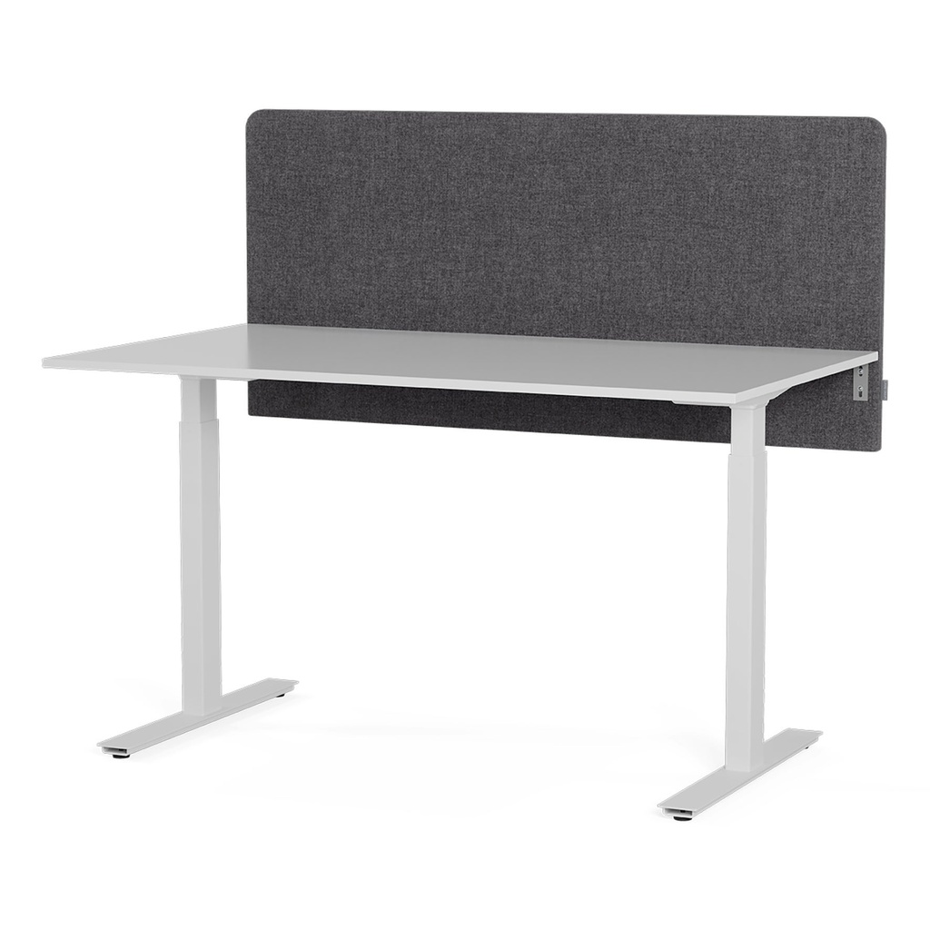 Bordsskärm Selma 1800 x 650 mm Mörkgrå