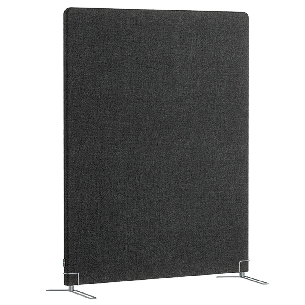 Golvskärm Selma 1200 x 1500 mm Svart