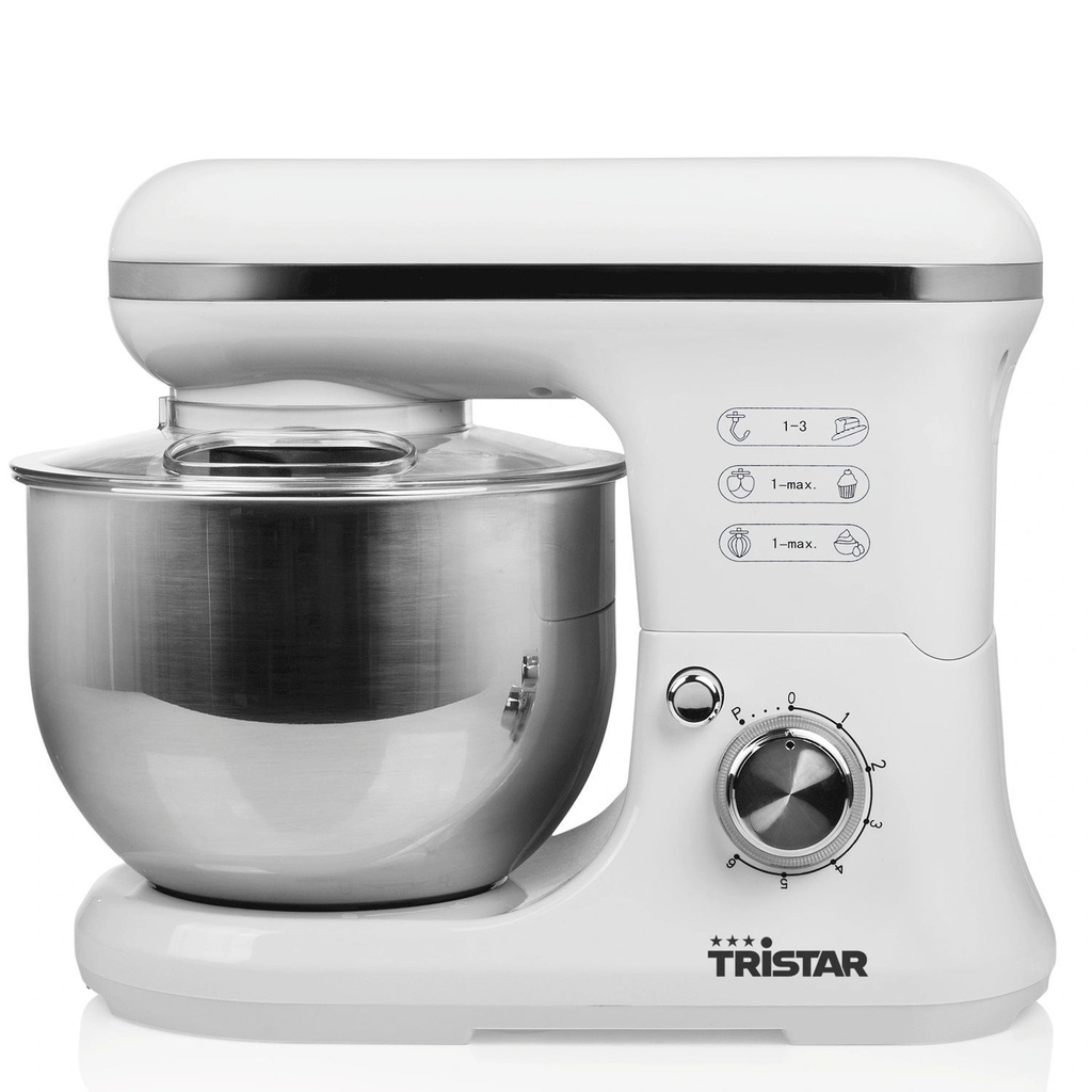 Köksmaskin Tristar 5 liter rostfri skål 1200W