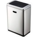 Papperskorg sensor No touch duo 2x20 liter Durable