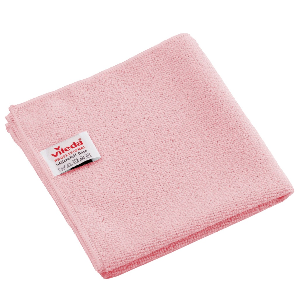 Mikrofiberduk r-MicroTuff Base röd