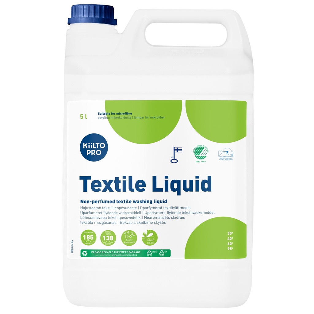 Tvättmedel Green Liquid Textile 5 liter
