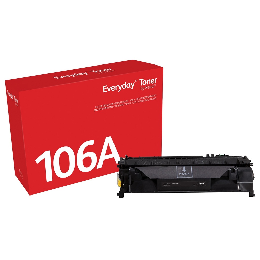 Toner Xerox Everyday 106A W1106A 1k svart