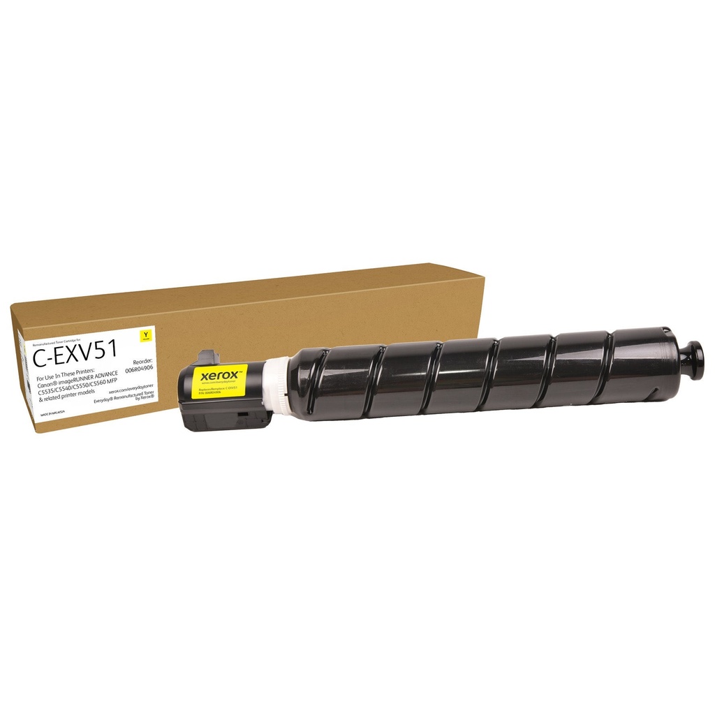 Toner Xerox Everyday C-EXV51 60k gul