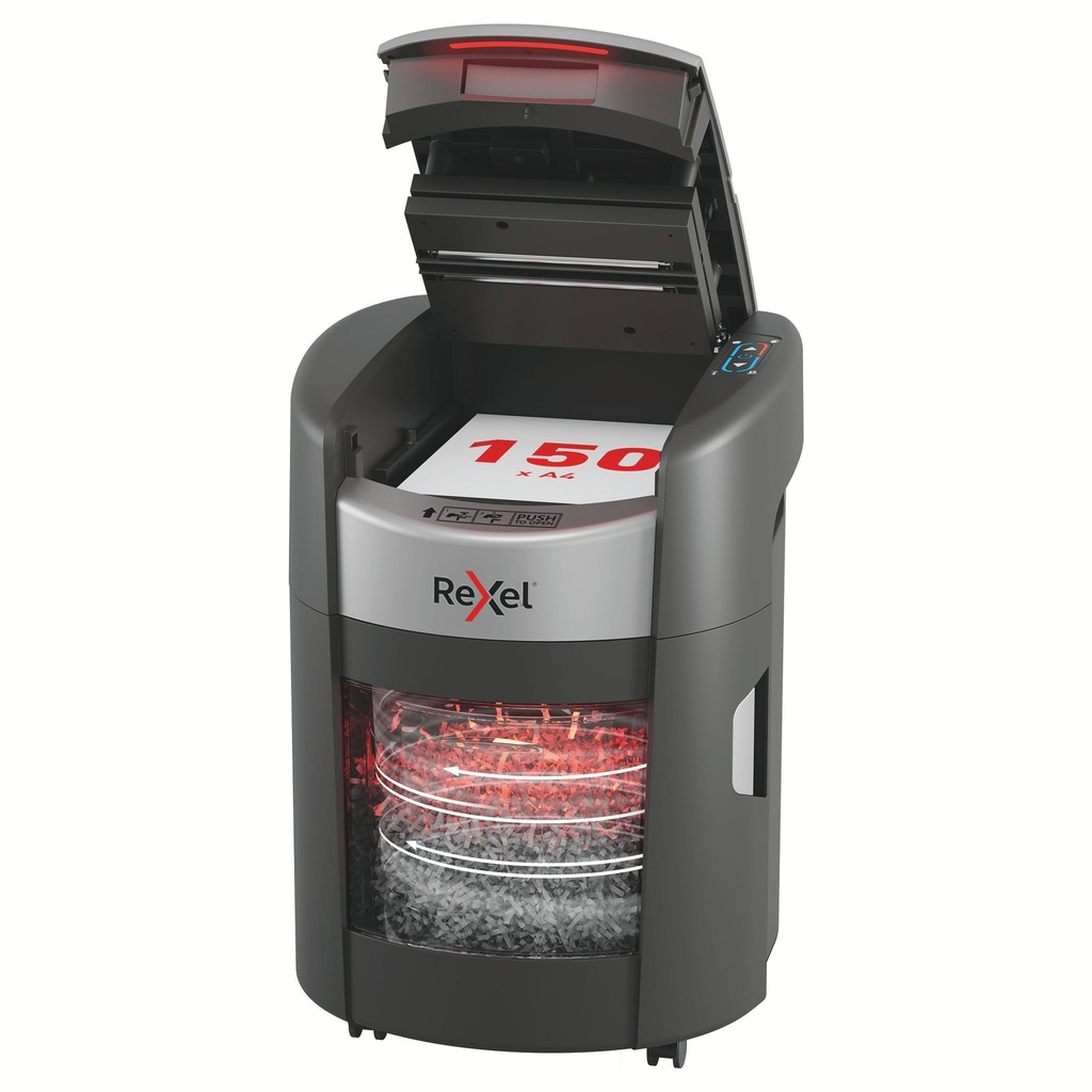 Dokumentförstörare Rexel ShredMax AutoFeed+ 150M P5