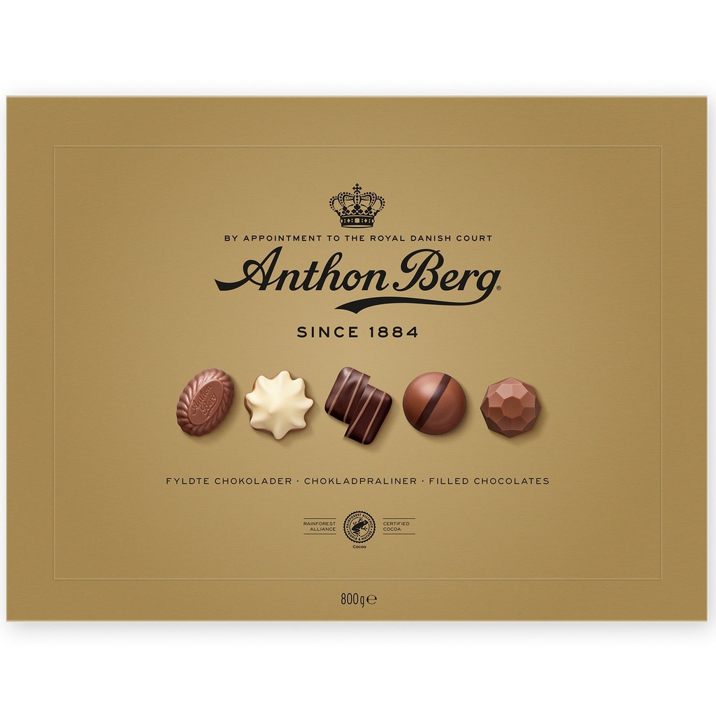 Chokladask Anthon Berg Guld 800 g
