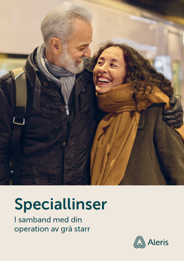Speciallinser, I samband med din operation av grå starr broschyr, A5, 8 sidor, 25 st/fp