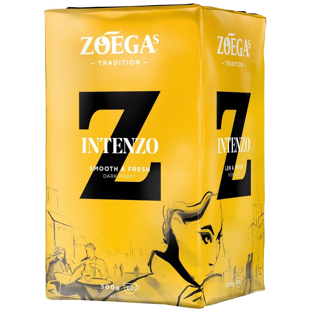 Kaffe Zoegas Intenzo brygg vac 500 g