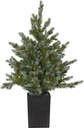 Julgran LED bordsmodell Greyland 90 cm grön