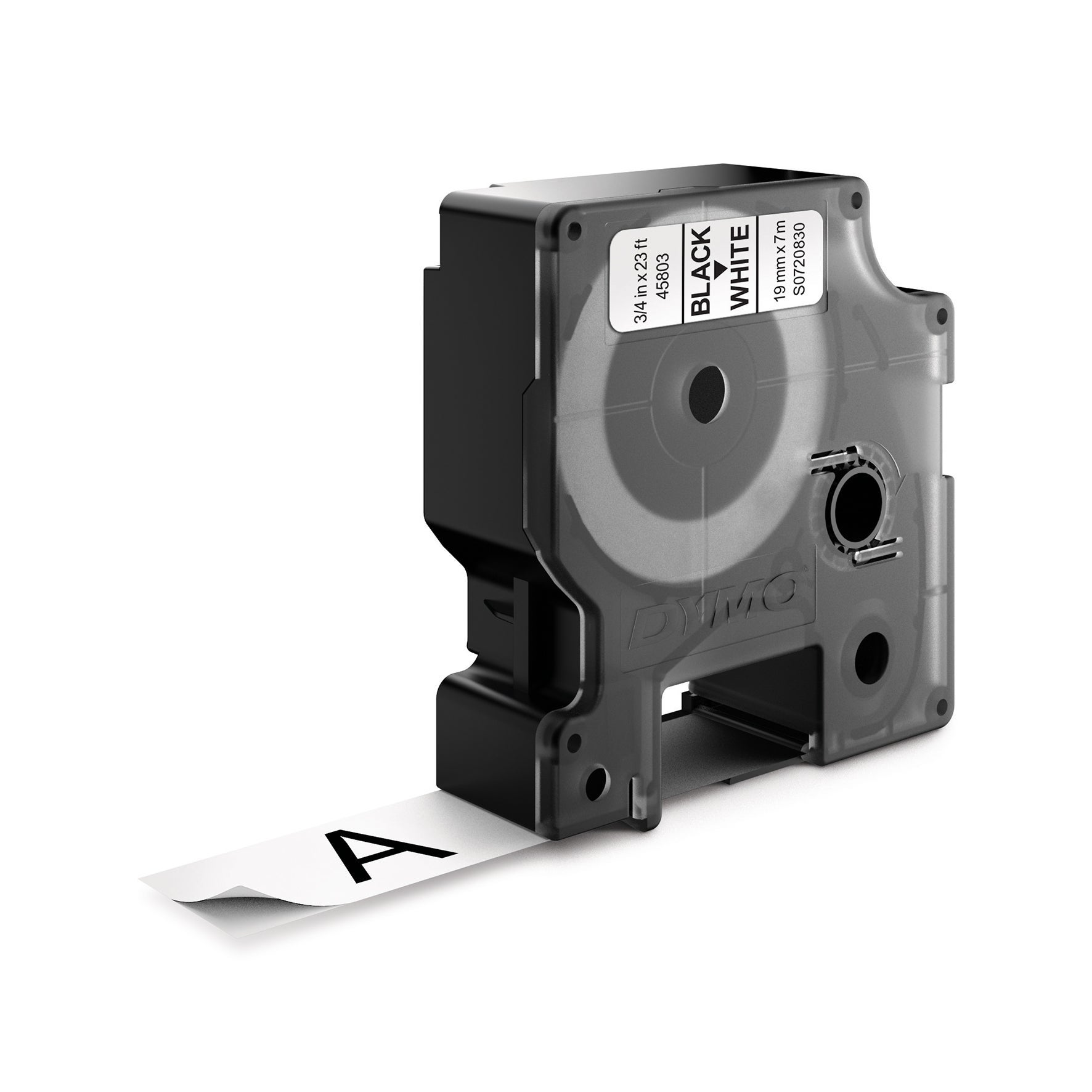 [2045803] Märkband Dymo D1 19 mm svart/vit