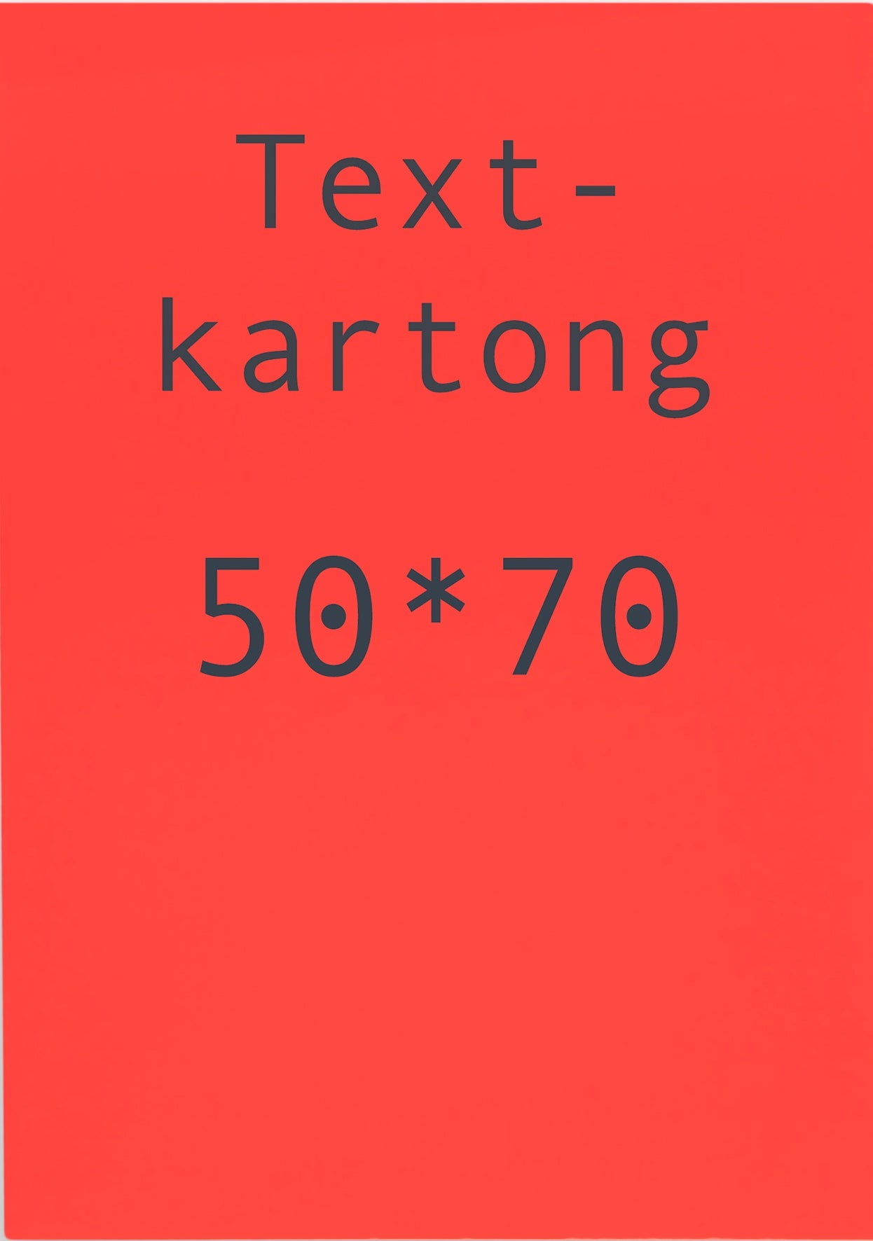 [2277602] Kartong 50x70cm fl.röd  10/fp