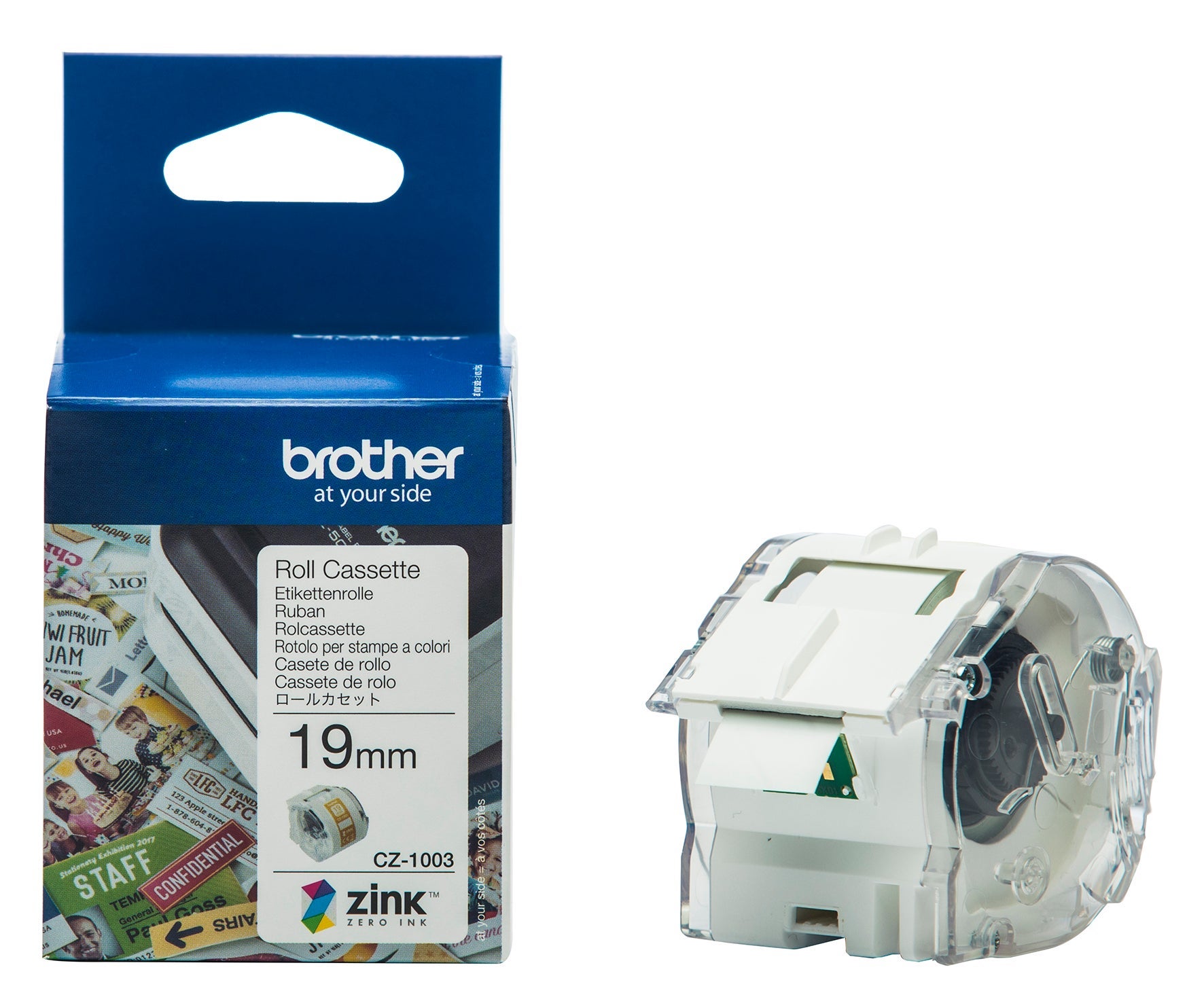 [2276824] Etikett Brother CZ1003 19 mm 5 meter