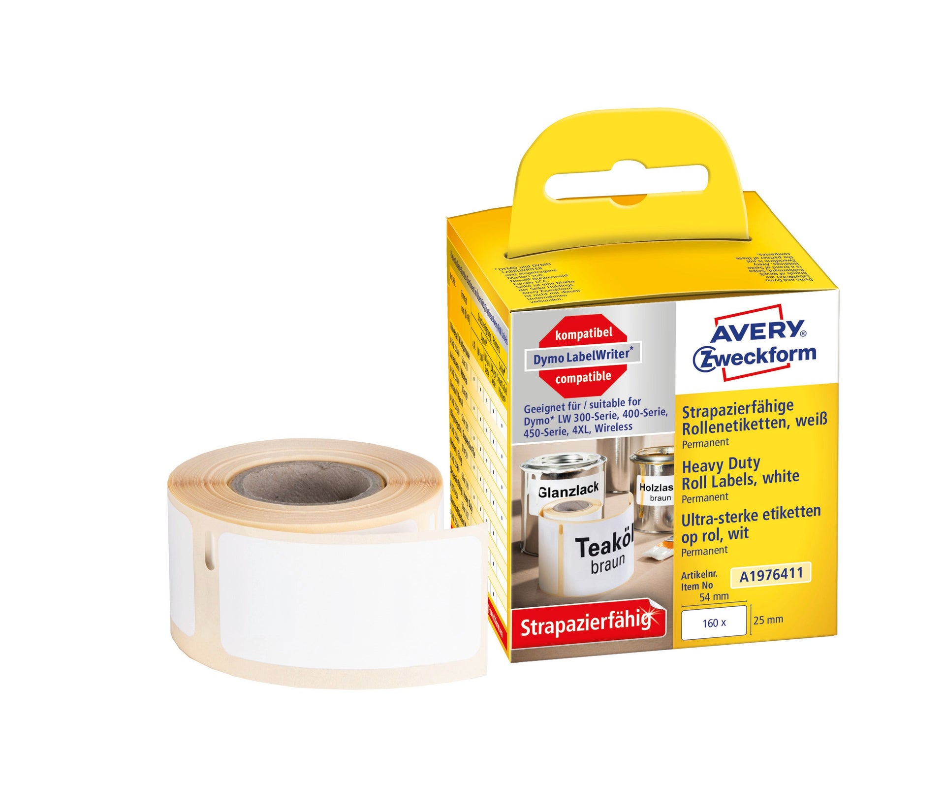 [2275985] Etikett Avery durable 25x54mm