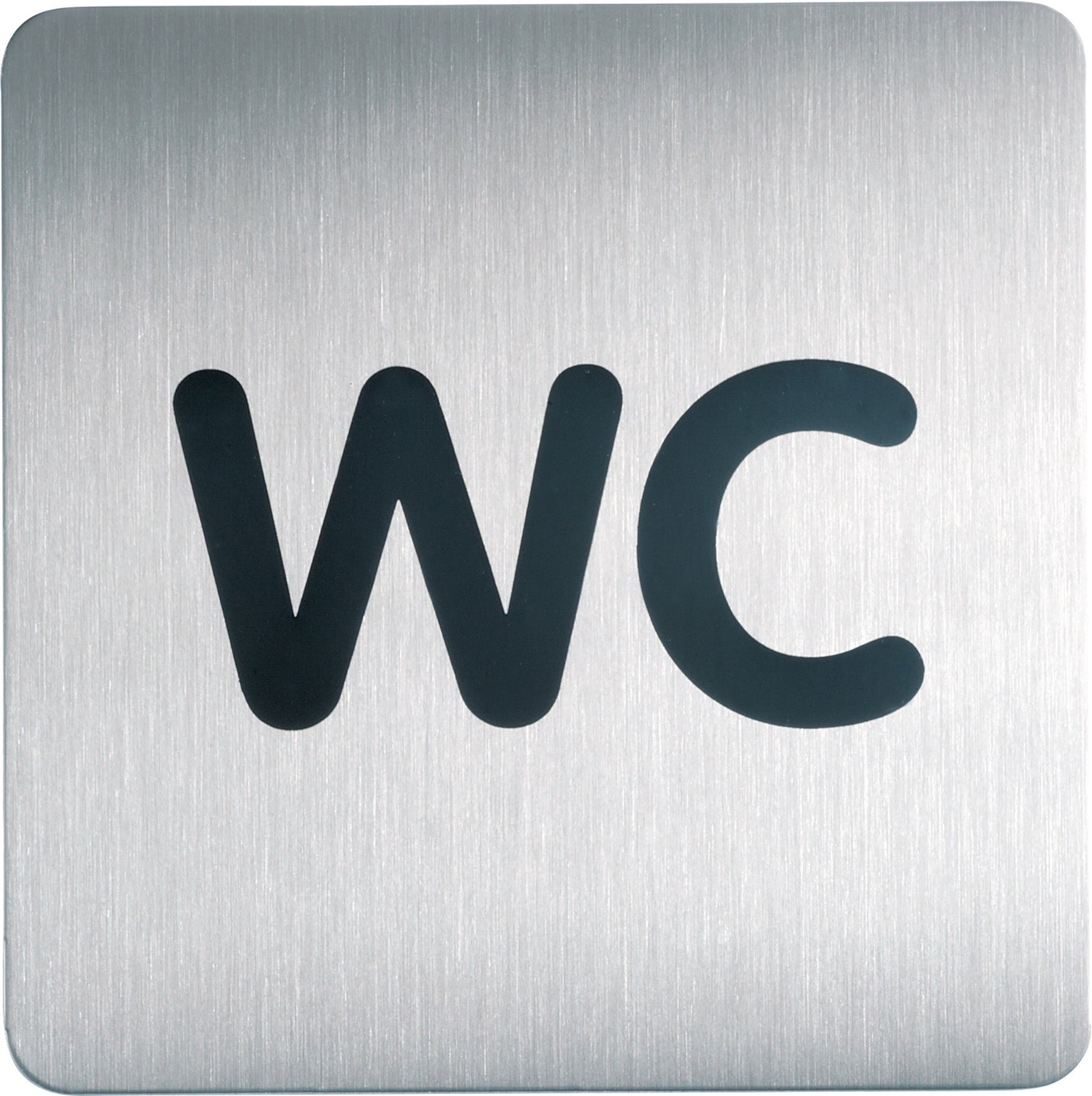 [8552908] Fyrkantig Symbolskylt WC