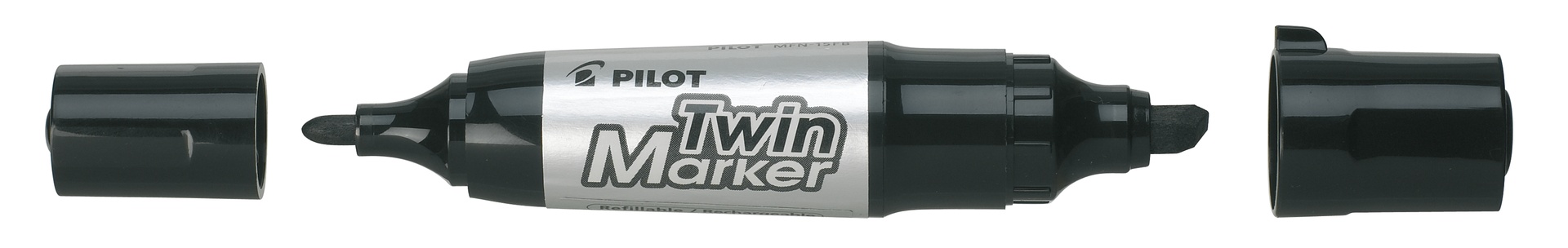 [2218094] Märkpenna Pilot TwinMarker svart