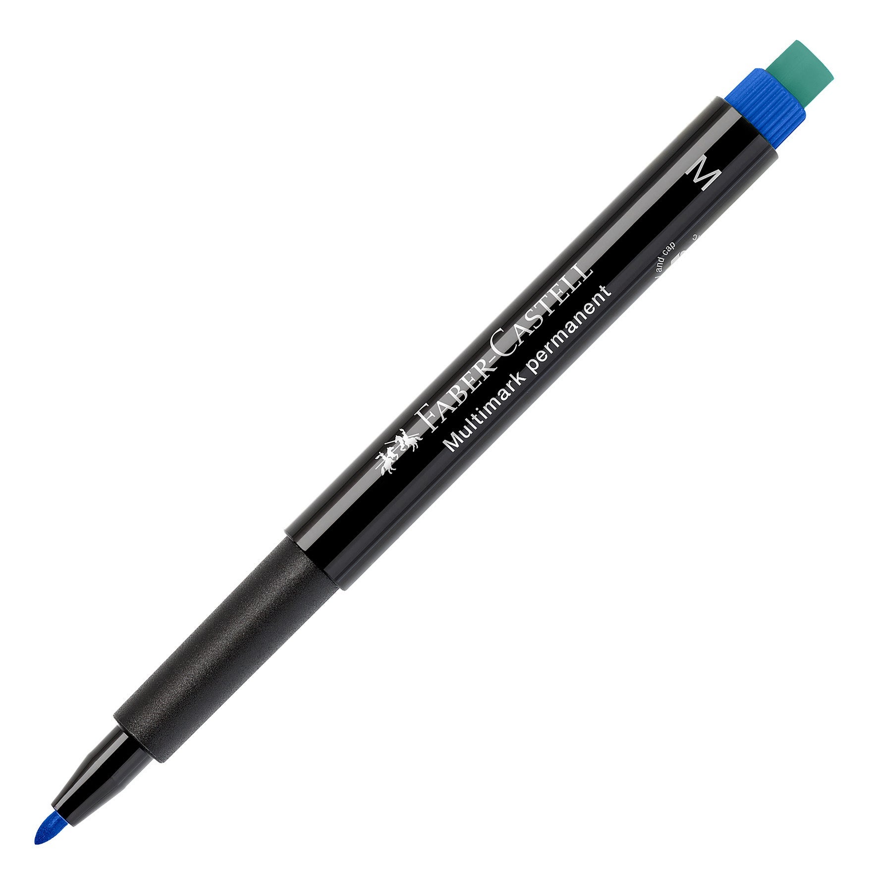 [2219471] Märkpenna Faber Castell Medium permanent blå