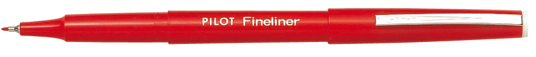 [2219572] Penna Pilot Fineliner 0,4 röd