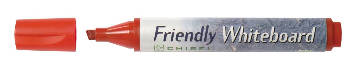 [2409512] Whiteboardpenna Friendly sned röd