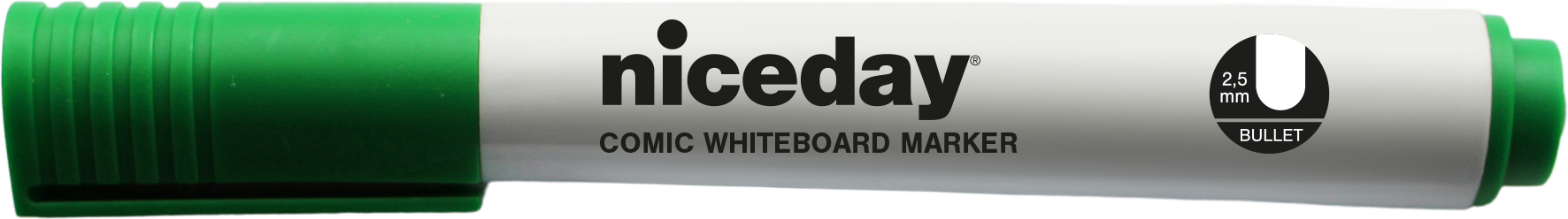 [2409543] WB-penna Foray rund spets grön