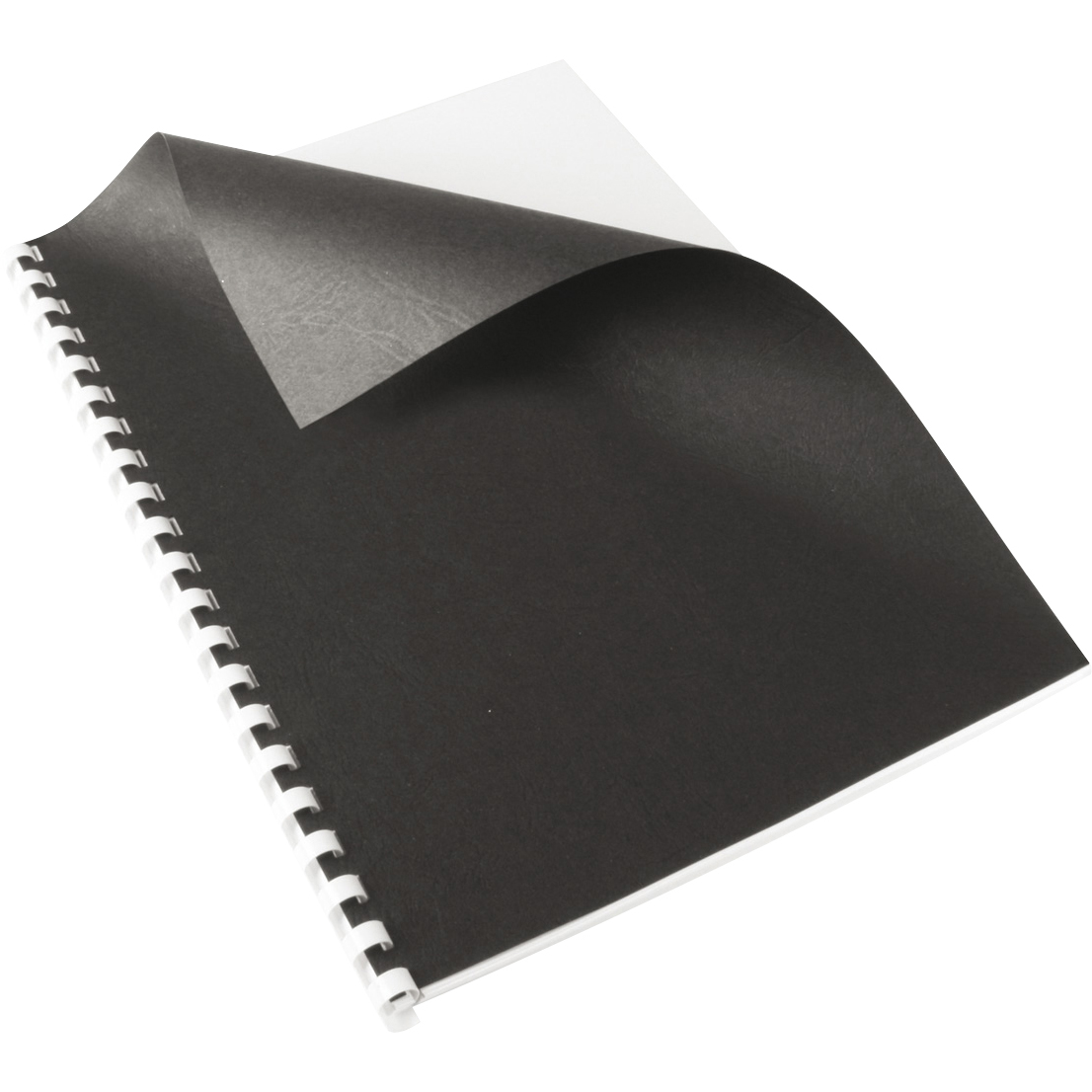 [8558538] Kartongomslag A4 sva läd 100/f