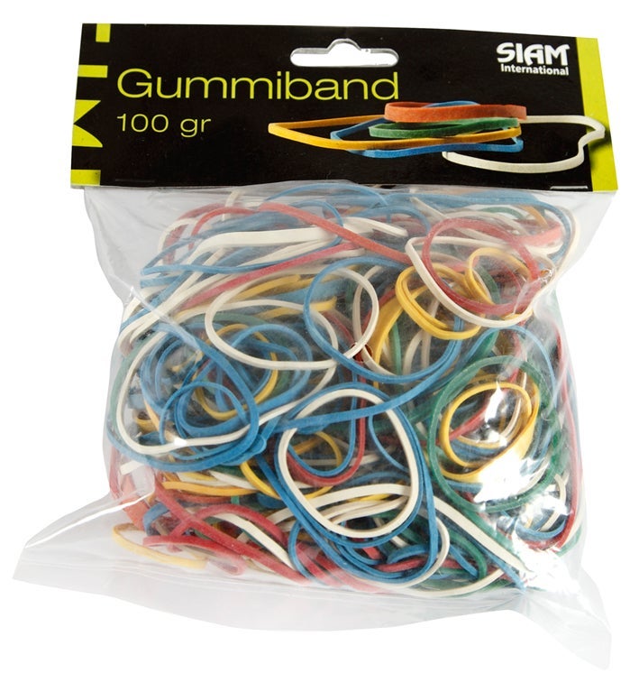[2340502] Gummiband sorterade storlekar 250 st
