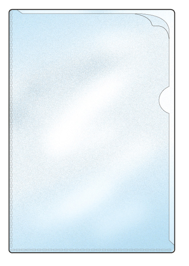 [2668538] Mapp A4 PVC klar 100/fp