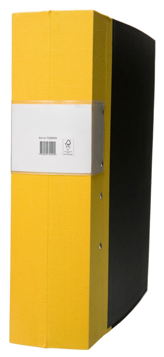 [2068234] Träryggspärm A4 80mm gul
