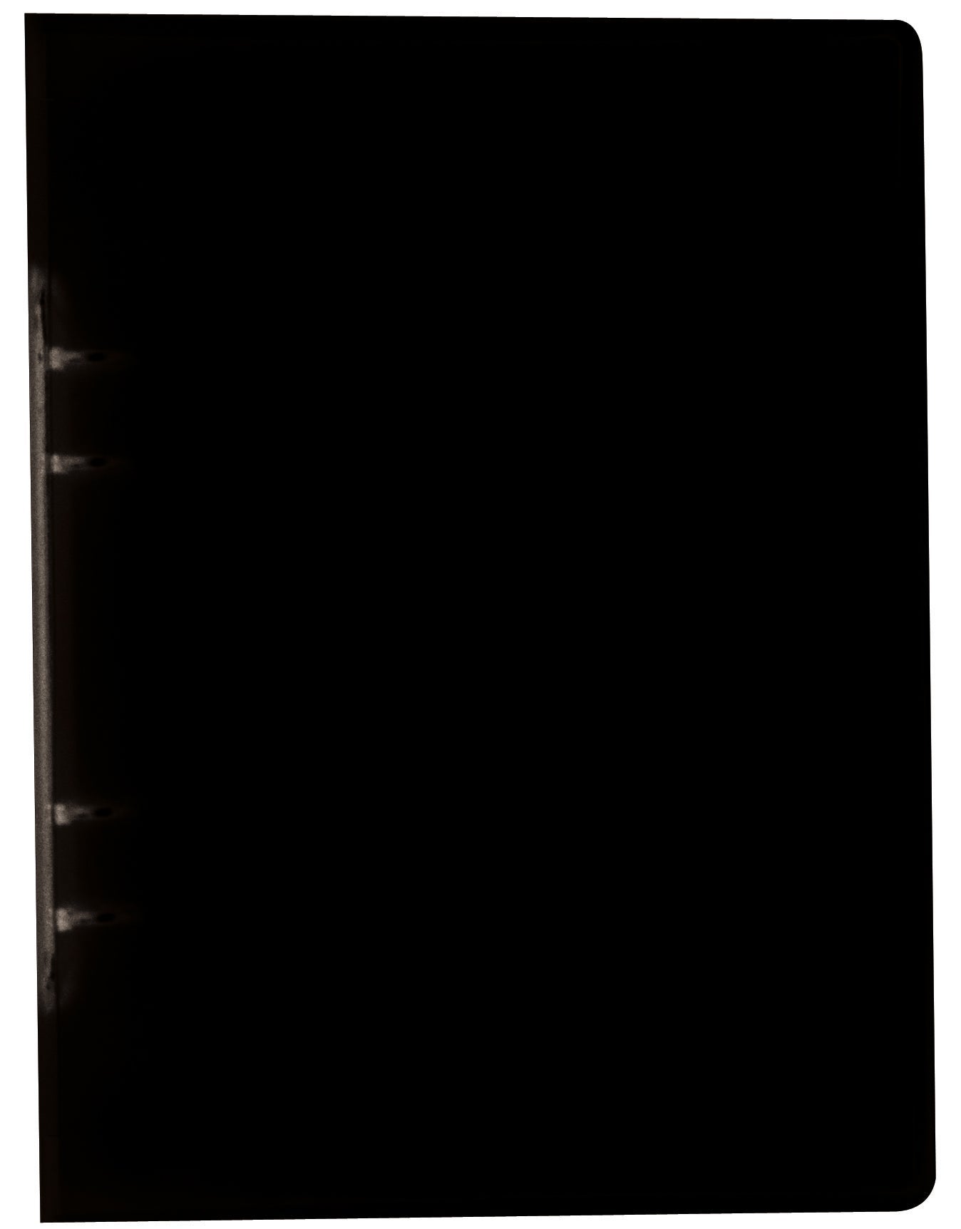 [2676594] Ringpärm  A5 16 mm PP svart