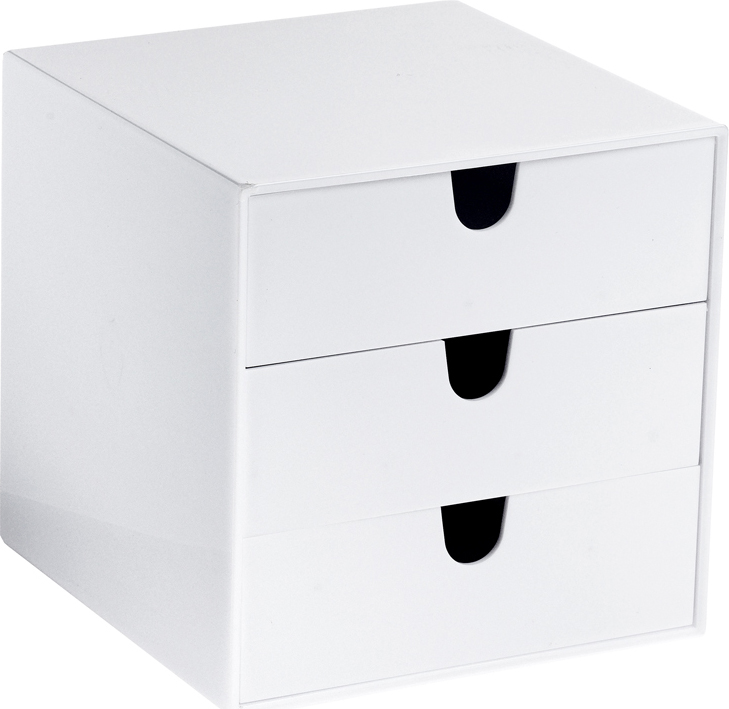 [2361105] Box Palaset 3-lådor vit