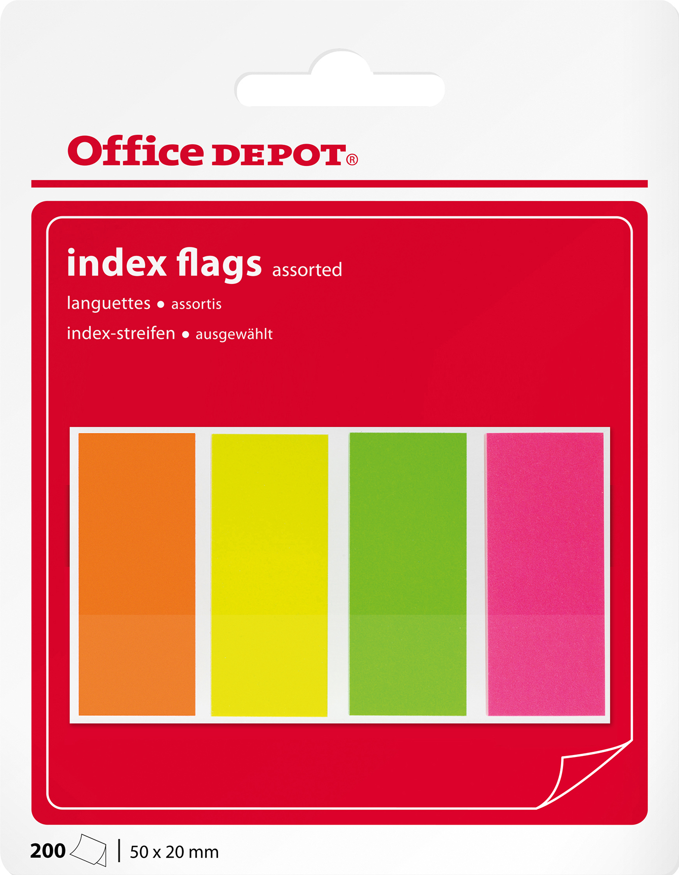 [2689693] Märkflikar OD papp 50x20 200fp