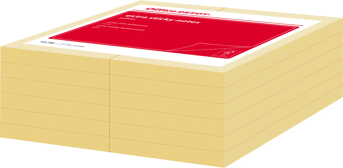 [2631362] Notis Contalia sticky 76x127 gul 12f