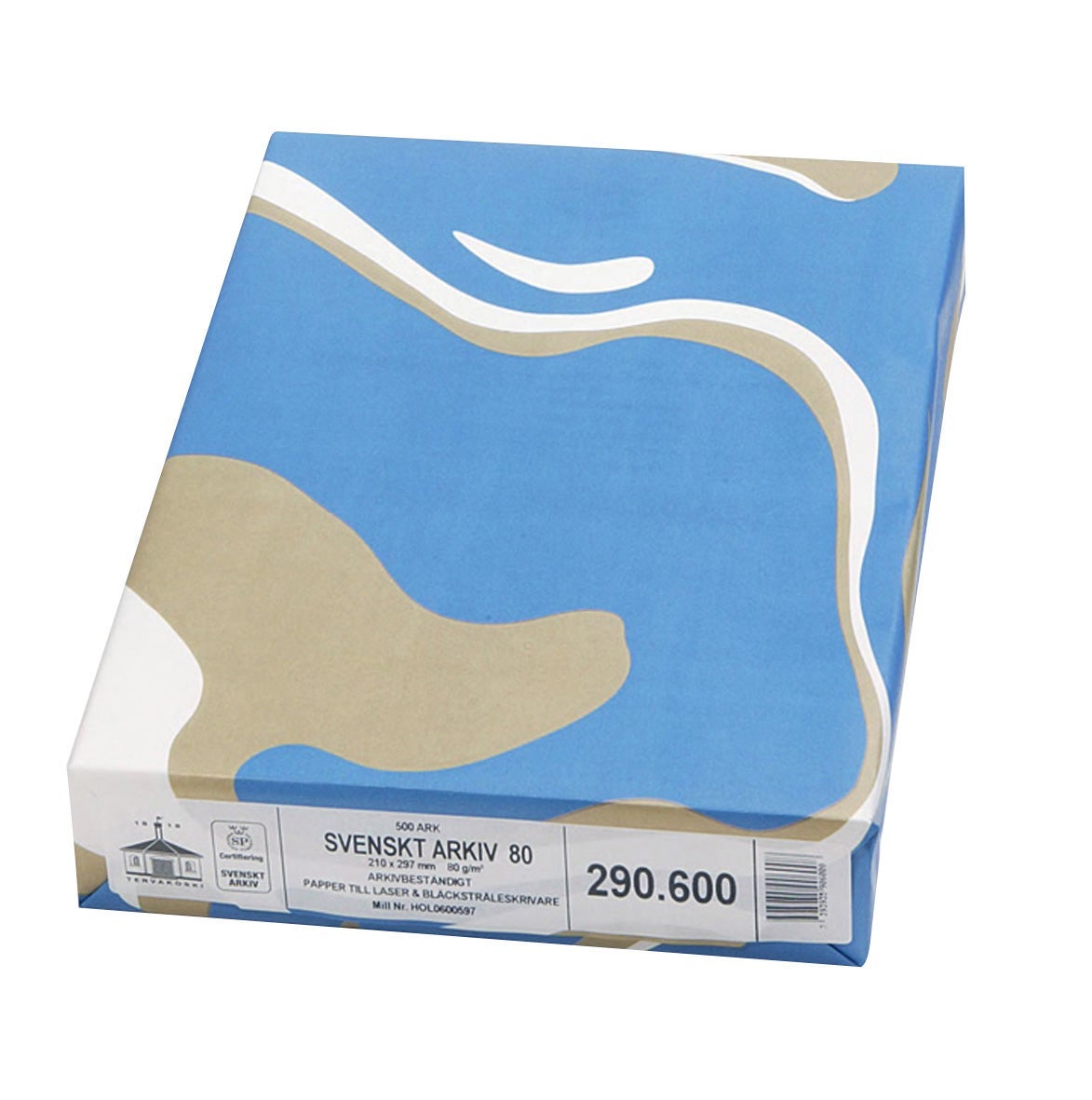 [1290600] Kopieringspapper Svenskt Arkiv A4 80g 500/pkt