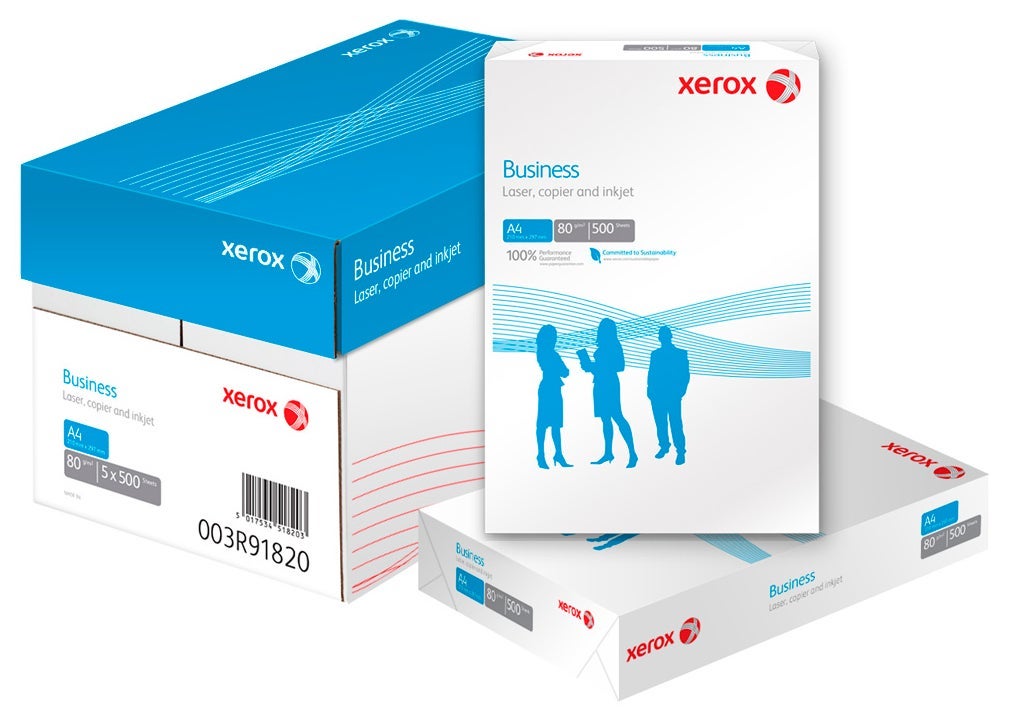 [1049602] Kopieringspapper Xerox Business 80g A4 Hålat 500/pkt