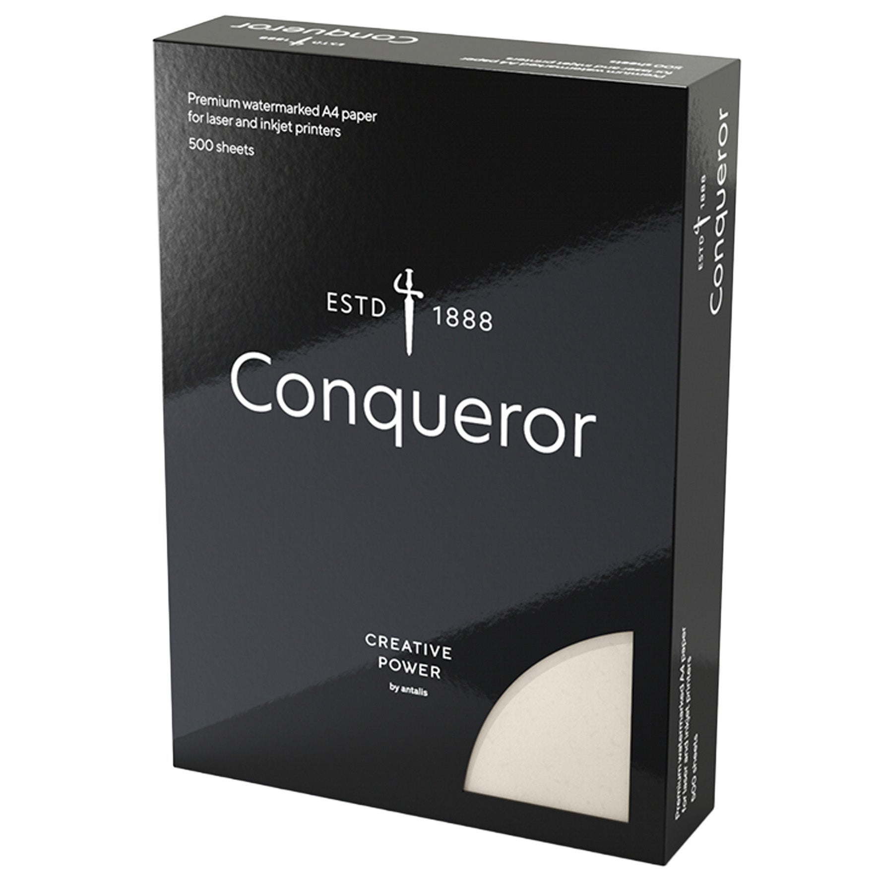 [1861202] Kopieringspapper Conqueror A4 brilliant white 100 gram 500 st/fp