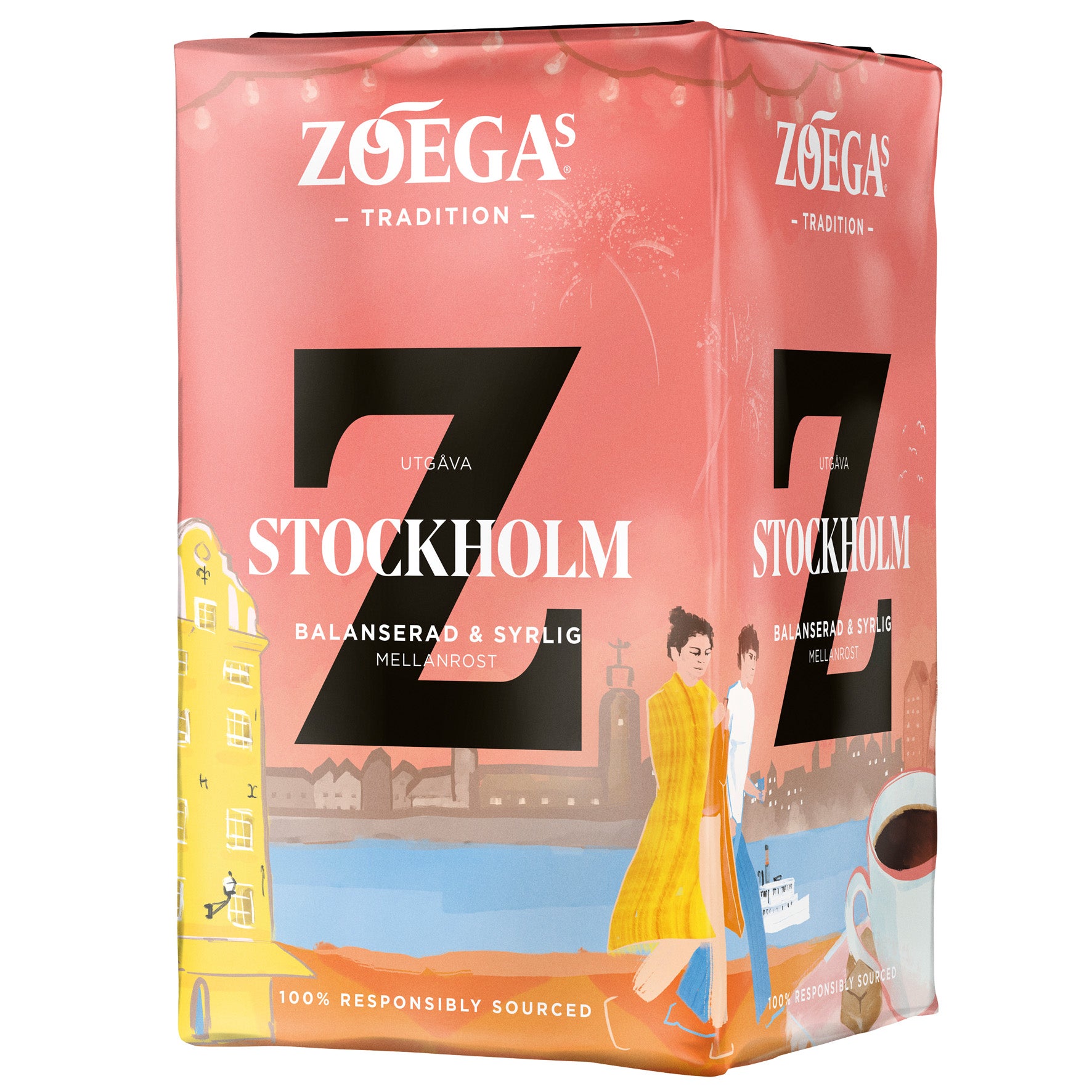 [8551300] Kaffe Zoégas Stockholm vac 450 g